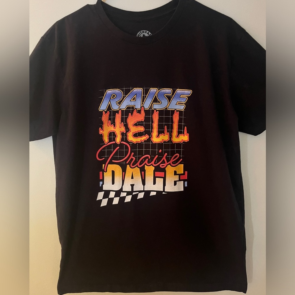 Dale Earnhardt Black Graphic T-Shirt